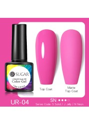 UR SUGAR Thermal Luminous UV Gel Nail Polish 2 in 1 Color Change Glow in the Dark Nail Art Design Varnish Soak Off Manicure