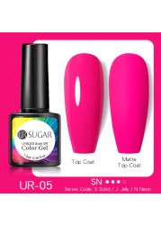 UR SUGAR Thermal Luminous UV Gel Nail Polish 2 in 1 Color Change Glow in the Dark Nail Art Design Varnish Soak Off Manicure