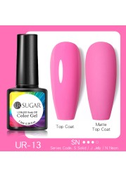 UR SUGAR Thermal Luminous UV Gel Nail Polish 2 in 1 Color Change Glow in the Dark Nail Art Design Varnish Soak Off Manicure