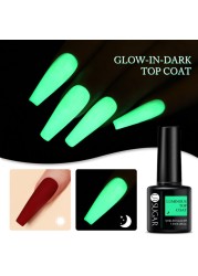 UR SUGAR Thermal Luminous UV Gel Nail Polish 2 in 1 Color Change Glow in the Dark Nail Art Design Varnish Soak Off Manicure