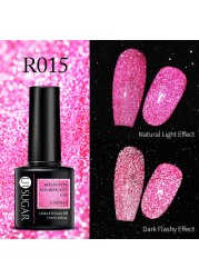 UR SUGAR Reflective Cat Magnetic Laser Gel Nail Polish Rainbow Gel Shine Semi Permanent Soak Off UV LED Varnish Nail Art