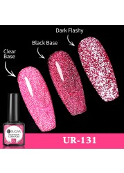 UR SUGAR Reflective Cat Magnetic Laser Gel Nail Polish Rainbow Gel Shine Semi Permanent Soak Off UV LED Varnish Nail Art