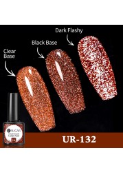 UR SUGAR Reflective Cat Magnetic Laser Gel Nail Polish Rainbow Gel Shine Semi Permanent Soak Off UV LED Varnish Nail Art