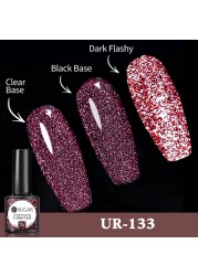 UR SUGAR Reflective Cat Magnetic Laser Gel Nail Polish Rainbow Gel Shine Semi Permanent Soak Off UV LED Varnish Nail Art