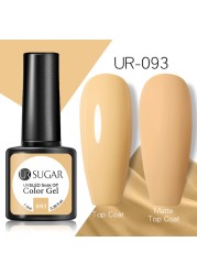 UR SUGAR 7.5ml Spring Cream Colorful Gel Nail Polish Purple Pink Solid Nail Art Semi Permanent Soak Off Gel All For Manicure