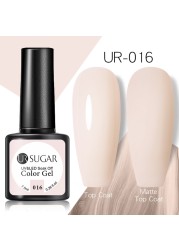 UR SUGAR 7.5ml Spring Cream Colorful Gel Nail Polish Purple Pink Solid Nail Art Semi Permanent Soak Off Gel All For Manicure