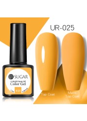 UR SUGAR 7.5ml Spring Cream Colorful Gel Nail Polish Purple Pink Solid Nail Art Semi Permanent Soak Off Gel All For Manicure