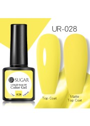 UR SUGAR 7.5ml Spring Cream Colorful Gel Nail Polish Purple Pink Solid Nail Art Semi Permanent Soak Off Gel All For Manicure