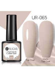 UR SUGAR 7.5ml Spring Cream Colorful Gel Nail Polish Purple Pink Solid Nail Art Semi Permanent Soak Off Gel All For Manicure