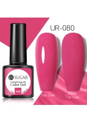 UR SUGAR 7.5ml Spring Cream Colorful Gel Nail Polish Purple Pink Solid Nail Art Semi Permanent Soak Off Gel All For Manicure