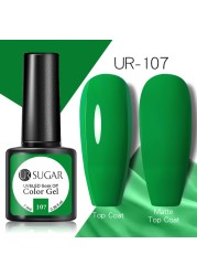 UR SUGAR 7.5ml Spring Cream Colorful Gel Nail Polish Purple Pink Solid Nail Art Semi Permanent Soak Off Gel All For Manicure