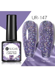 UR SUGAR 7.5ml Spring Cream Colorful Gel Nail Polish Purple Pink Solid Nail Art Semi Permanent Soak Off Gel All For Manicure