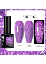 UR SUGAR 7.5ml Purple Series Gel Nail Polish Reflective Laser Gel Glitter Semi Permanent Lamp Varnish Soak Off Nail Art Design