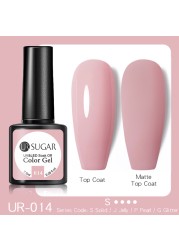 UR SUGAR 7.5ml Nude Pink Gel Nail Polish Soak Off UV LED Semi Permanent Gel Varnish All For Nails Art Design Manicure