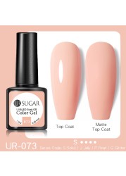 UR SUGAR 7.5ml Nude Pink Gel Nail Polish Soak Off UV LED Semi Permanent Gel Varnish All For Nails Art Design Manicure