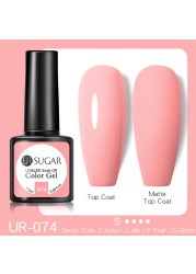 UR SUGAR 7.5ml Nude Pink Gel Nail Polish Soak Off UV LED Semi Permanent Gel Varnish All For Nails Art Design Manicure