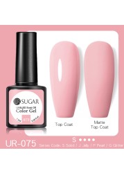 UR SUGAR 7.5ml Nude Pink Gel Nail Polish Soak Off UV LED Semi Permanent Gel Varnish All For Nails Art Design Manicure