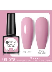 UR SUGAR 7.5ml Nude Pink Gel Nail Polish Soak Off UV LED Semi Permanent Gel Varnish All For Nails Art Design Manicure