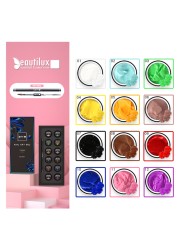 Nail Art Gel Kit Without Sticky Layer Nail Art Design Painting Carving Sculpting Spider Liner UV LED Maincure Set