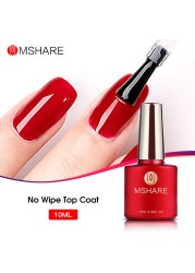 MSHARE Strengthening Gel Self Leveling Builder Nail Apex and C-Curve Builder Reinforcement Alignment Base Top Soak Off 10ml in Bottle