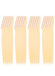 10/20/40/80pcs Eyebrow Trimmer Facial Razor Knife Eye Brow Blades Shaping Tools Makeup Face Body Hair Removal Scraper Shaver