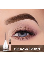 O.TW O.O Eyebrow Pomade Eyebrow Mascara Natural Waterproof Long Lasting Creamy Texture 4 Colors Tinted Sculpted Eyebrow Gel With Brush