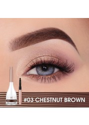 O.TW O.O Eyebrow Pomade Eyebrow Mascara Natural Waterproof Long Lasting Creamy Texture 4 Colors Tinted Sculpted Eyebrow Gel With Brush