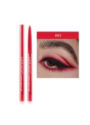 Diamond Glitter Eyeshadow Eye Liner Gel Pencil Makeup Liner Long Lasting Matte Pink Silkworm Champagne Gold Eyeliner Pen