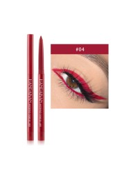 Diamond Glitter Eyeshadow Eye Liner Gel Pencil Makeup Liner Long Lasting Matte Pink Silkworm Champagne Gold Eyeliner Pen