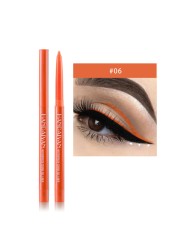 Diamond Glitter Eyeshadow Eye Liner Gel Pencil Makeup Liner Long Lasting Matte Pink Silkworm Champagne Gold Eyeliner Pen