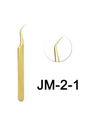 Stainless steel eyelashes tweezers makeup professional eyelashes tweezers tweezers eyebrow tweezers excellent closure