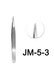 Stainless steel eyelashes tweezers makeup professional eyelashes tweezers tweezers eyebrow tweezers excellent closure