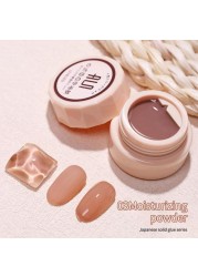 54 Colors Solid Cream Gel Nail Polish Long Lasting No Fade Semi Permanent Varnish Mix Nail Gel