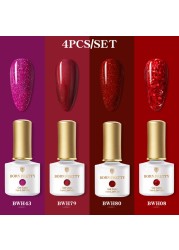 Born Pretty Nail Gel Polish Set Soak Off UV LED Gel 7ml Hybrid Semi Permanent Varnish Nail Art Gel Kit Top Coat Gel Manciuring