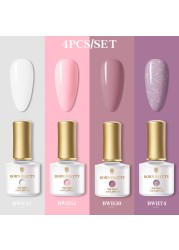 Born Pretty Nail Gel Polish Set Soak Off UV LED Gel 7ml Hybrid Semi Permanent Varnish Nail Art Gel Kit Top Coat Gel Manciuring