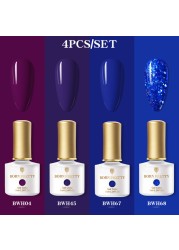 Born Pretty Nail Gel Polish Set Soak Off UV LED Gel 7ml Hybrid Semi Permanent Varnish Nail Art Gel Kit Top Coat Gel Manciuring