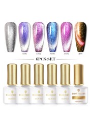 Born Pretty Nail Gel Polish Set Soak Off UV LED Gel 7ml Hybrid Semi Permanent Varnish Nail Art Gel Kit Top Coat Gel Manciuring