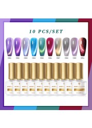 Born Pretty Nail Gel Polish Set Soak Off UV LED Gel 7ml Hybrid Semi Permanent Varnish Nail Art Gel Kit Top Coat Gel Manciuring