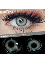 Ishihair Natural Colored Contact Lenses 2pcs Eye Color Contact Lenses Blue Green Beauty Pupils Color Contact Lenses Eye Yearly