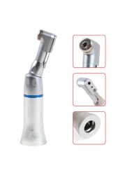 NSK Style Dental Slow Low Speed ​​External Single Water Spray Contra Angle Straight Air Motor Handpiece 4 Holes