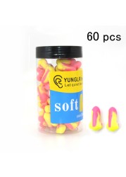 30/60/120pcs Anti Snoring Anti Noise Earplugs Soft Anti Snoring Earplugs Anti Snoring Earplugs