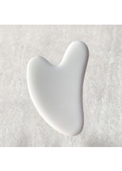 1pc heart shape spa massage beeswax gua sha scraping massage scraper face massager acupuncture board gusha face massager