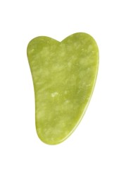 1pc heart shape spa massage beeswax gua sha scraping massage scraper face massager acupuncture board gusha face massager