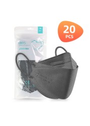 Adult KN95 Mask 4 Layers Fish Type Mask CE FFP2 Face Mask ffp2 Dust Mask Respirator FFP2 Face Mouth Masks fpp2