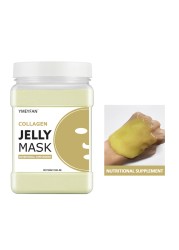 Hydro Jelly Mask Powder 500g Hydrogel Mask Vampire Face Skin Care Facial Mask Whitening VC Gold Rose Moisturizing Collagen Mask