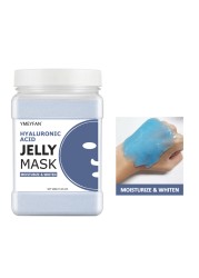 Hydro Jelly Mask Powder 500g Hydrogel Mask Vampire Face Skin Care Facial Mask Whitening VC Gold Rose Moisturizing Collagen Mask