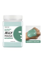 Hydro Jelly Mask Powder 500g Hydrogel Mask Vampire Face Skin Care Facial Mask Whitening VC Gold Rose Moisturizing Collagen Mask