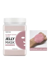 Hydro Jelly Mask Powder 500g Hydrogel Mask Vampire Face Skin Care Facial Mask Whitening VC Gold Rose Moisturizing Collagen Mask