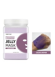 Hydro Jelly Mask Powder 500g Hydrogel Mask Vampire Face Skin Care Facial Mask Whitening VC Gold Rose Moisturizing Collagen Mask
