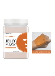 Hydro Jelly Mask Powder 500g Hydrogel Mask Vampire Face Skin Care Facial Mask Whitening VC Gold Rose Moisturizing Collagen Mask